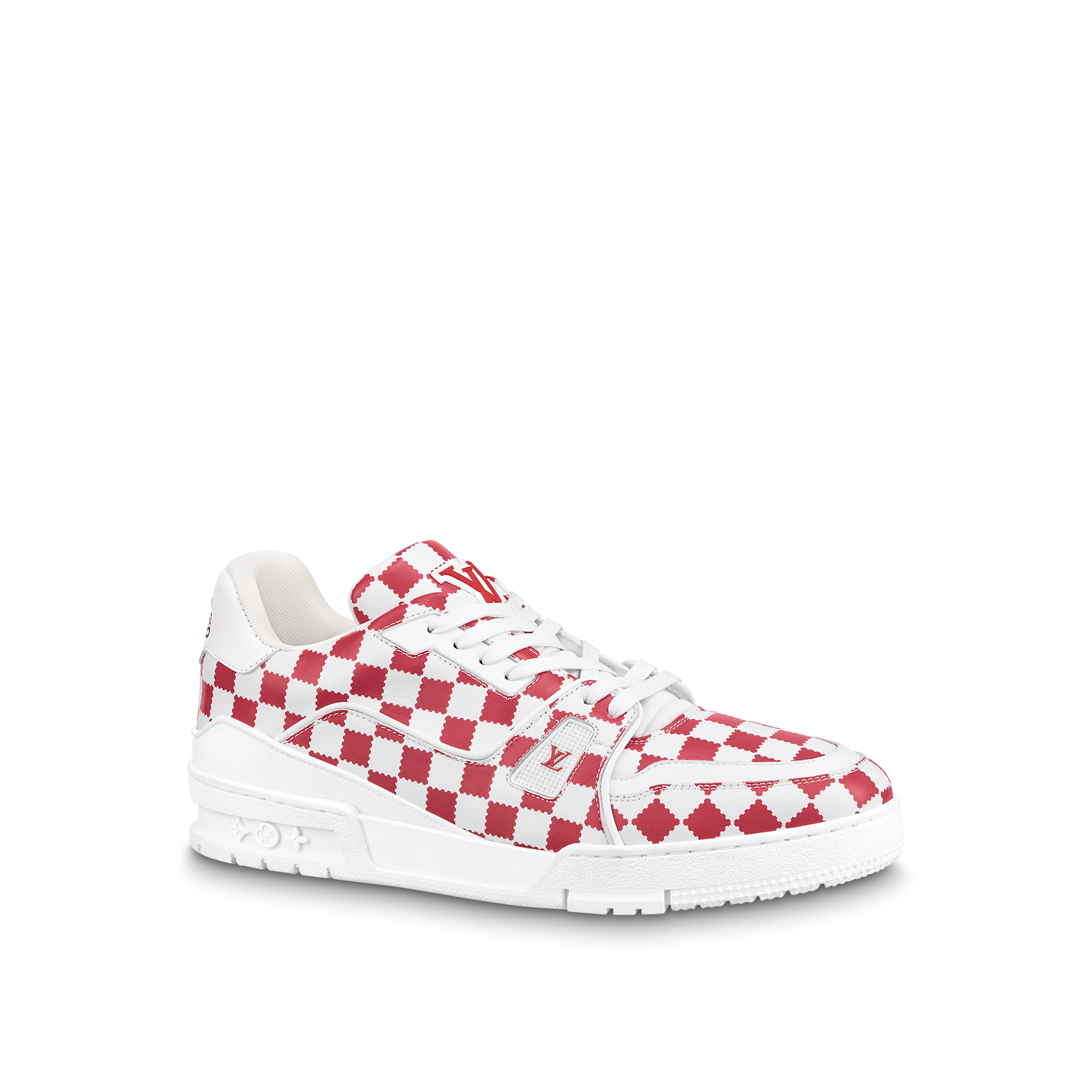 Louis Vuitton LV Trainer Sneaker Red