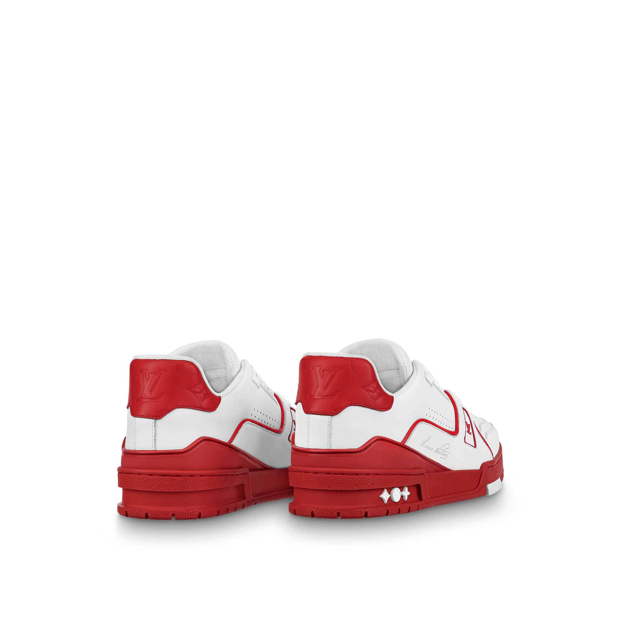 Louis Vuitton LV Trainer Sneaker Red