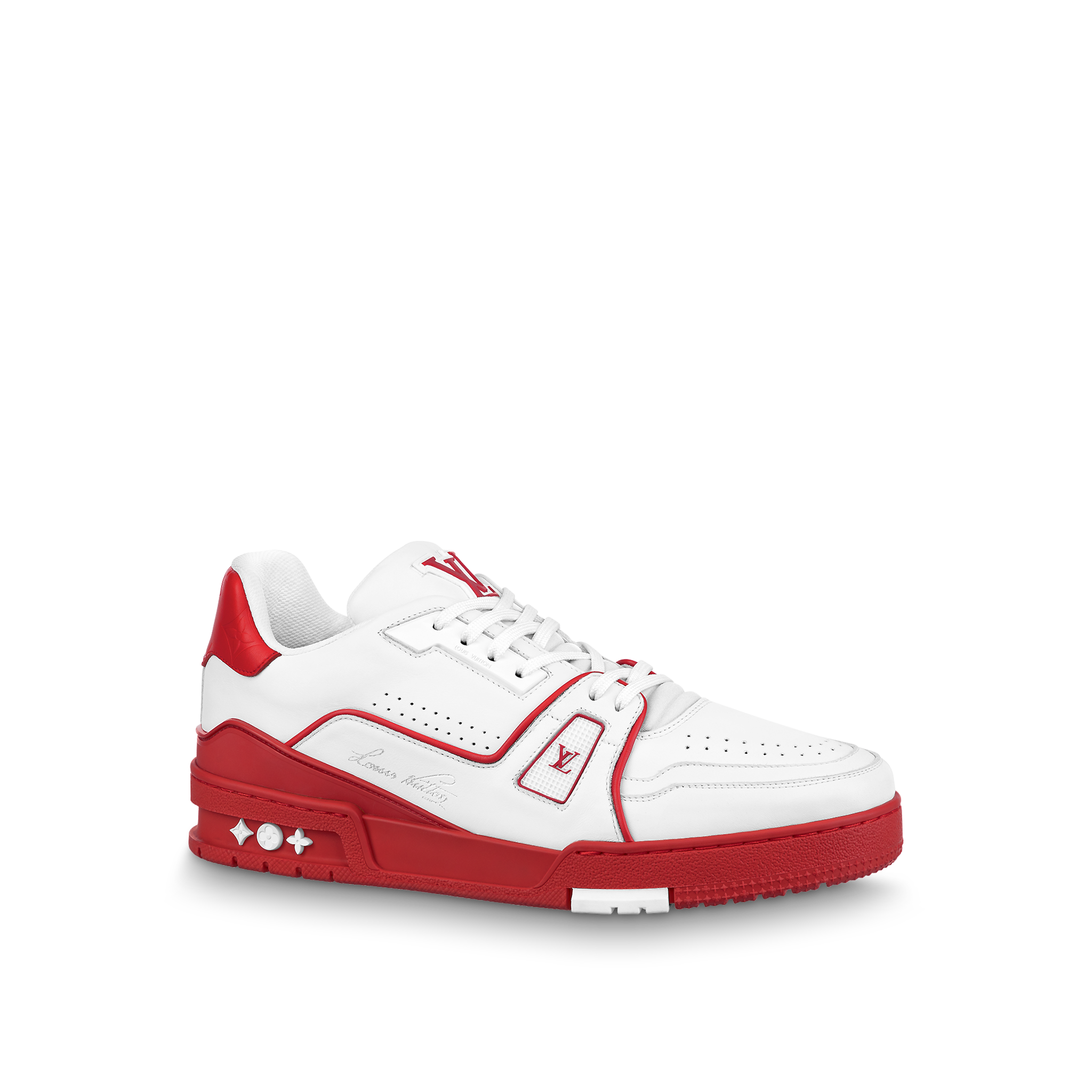 Louis Vuitton LV Trainer Sneaker Red