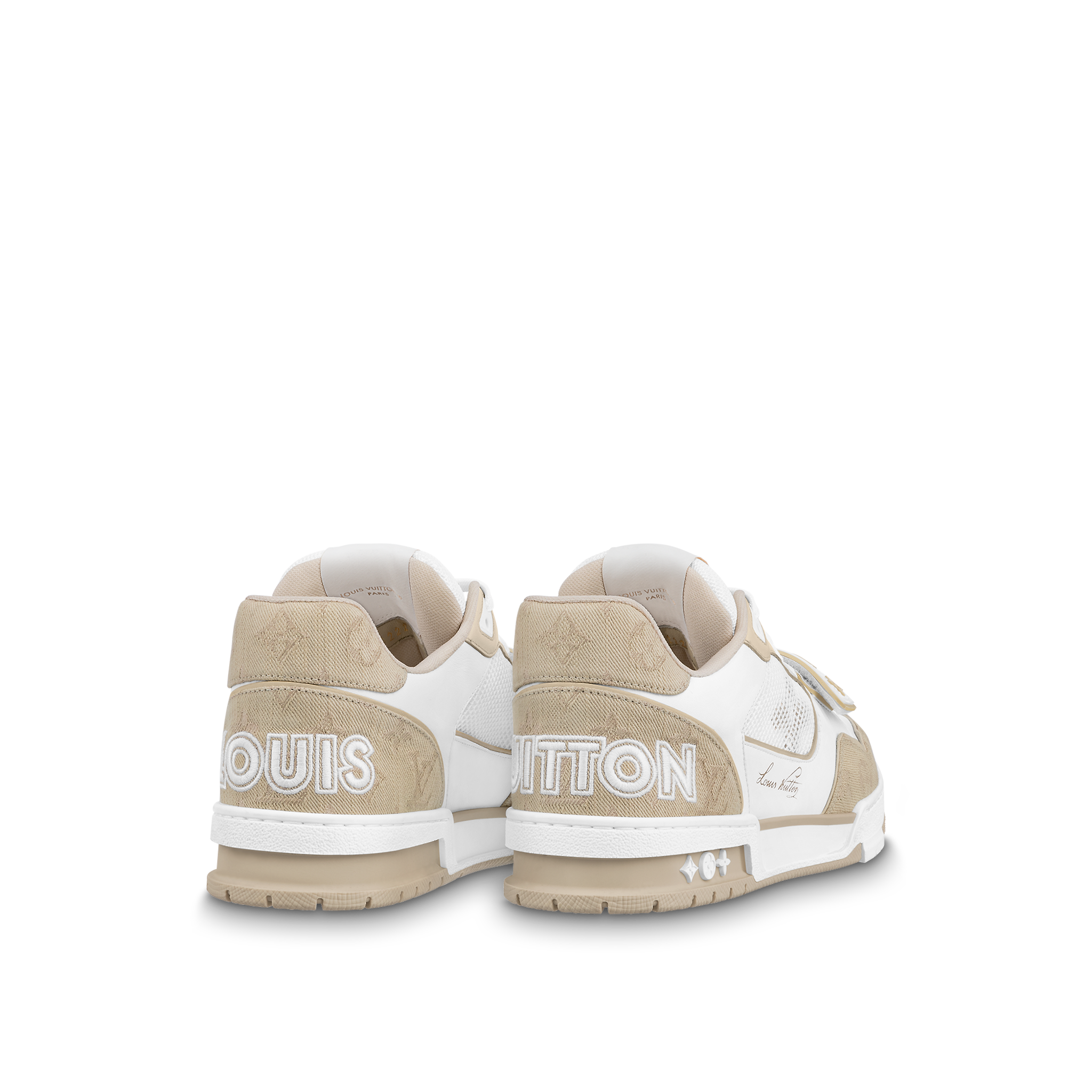 Louis Vuitton LV Trainer Sneaker Beige