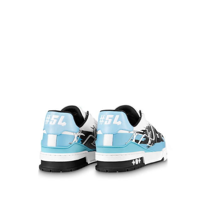 Louis Vuitton LV TRAINER SNEAKER BLUE #54
