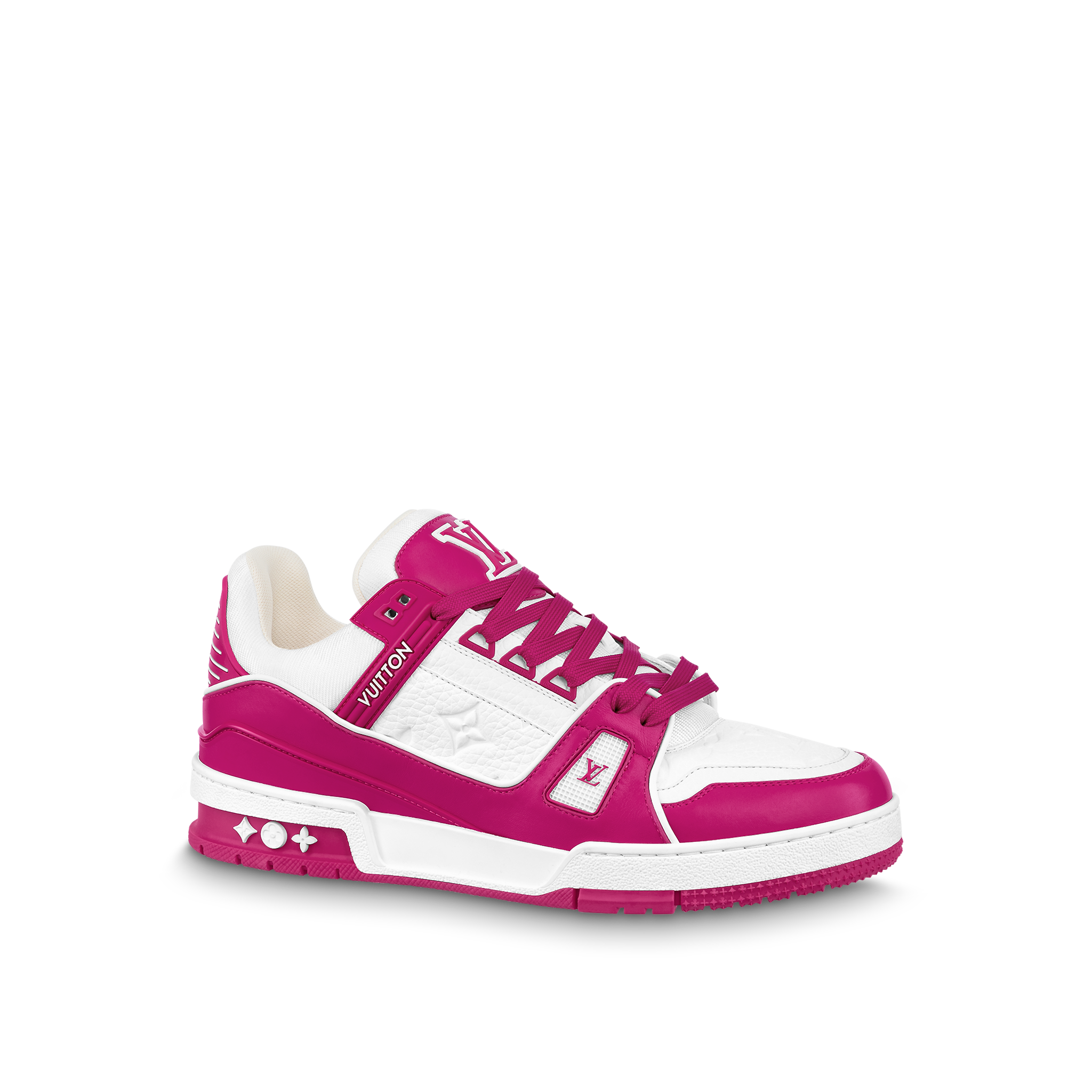 Louis Vuitton LV Trainer Sneaker Fuchsia