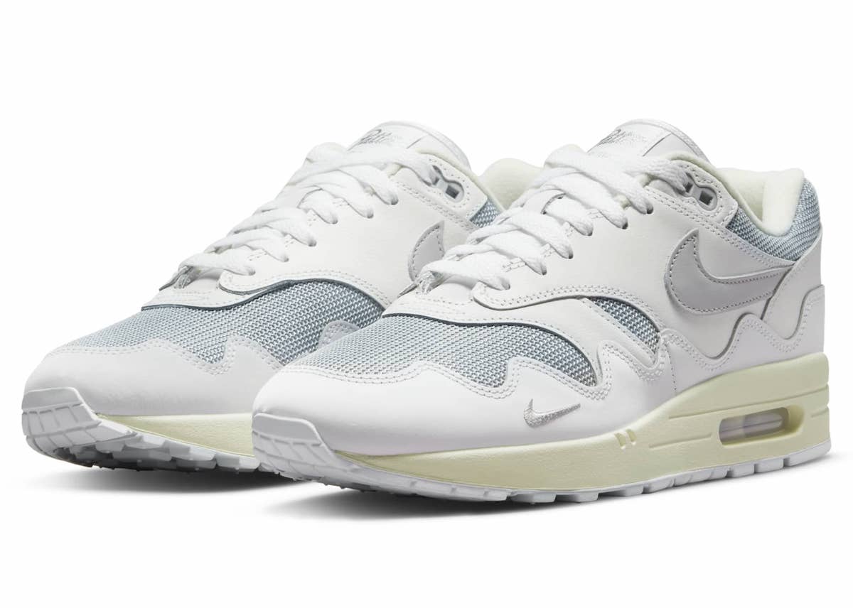 Nike Air Max 1 Patta Waves White